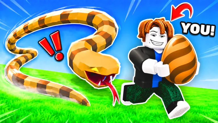 Official Steal An Egg gameplay screenshot 1 from the Roblox game page