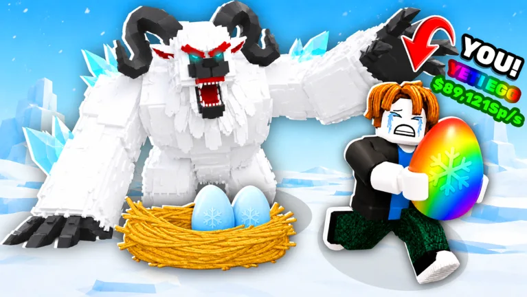 Official Steal An Egg gameplay screenshot 2 from the Roblox game page